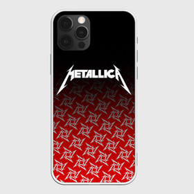 Чехол для iPhone 12 Pro Max с принтом METALLICA в Екатеринбурге, Силикон |  | metallica | металлика