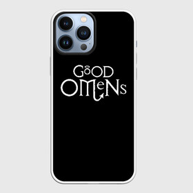 Чехол для iPhone 13 Pro Max с принтом GOOD OMENS | БЛАГИЕ ЗНАМЕНИЯ в Екатеринбурге,  |  | good omens | благие знамения | терри пратчетт