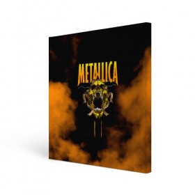 Холст квадратный с принтом Metallica в Екатеринбурге, 100% ПВХ |  | metalica | metallica | группа | джеймс хэтфилд | кирк хэмметт | ларс ульрих | метал | металика | металлика | миталика | музыка | роберт трухильо | рок | трэш | трэшметал | хард | хеви