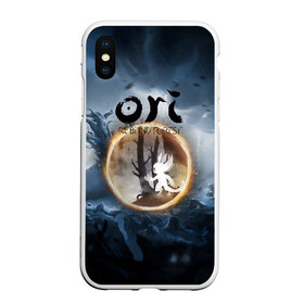 Чехол для iPhone XS Max матовый с принтом Ori - And The Will Of The Wisp в Екатеринбурге, Силикон | Область печати: задняя сторона чехла, без боковых панелей | microsoft studios | moon studios | ori | ori and the blind forest | unity | лес | луна | нибела | ночной лес | ночь | ори | платформер | сова