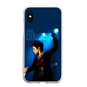 Чехол для iPhone XS Max матовый с принтом The Cranberries в Екатеринбурге, Силикон | Область печати: задняя сторона чехла, без боковых панелей | alternative | cranbarries | cranberies | cranberis | cranberries | crenberies | crenberries | dolores oriordan | post rock | soft rock | долорес ориордан | кренберис | пост рок | рок | хеви