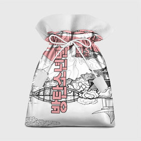 Подарочный 3D мешок с принтом BTS в Екатеринбурге, 100% полиэстер | Размер: 29*39 см | bangtan | bighit | boy | fake love | j hope | jimin | jin | jungkook | korea | kpop | live | luv | mic drop | rm | suga | v | with | бтс | кей | поп
