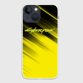 Чехол для iPhone 13 mini с принтом Cyberpunk 2077 (Yellow). в Екатеринбурге,  |  | 3d | cyberpunk 2077 | red | абстракция | геометрия | игра | киберпанк 2077 | красный | лого | логотип | надпись | стиль | текстура