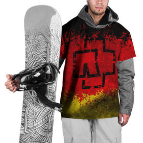 Накидка на куртку 3D с принтом Rammstein (Флаг). в Екатеринбурге, 100% полиэстер |  | 3d | hard | logo | metal | music | rammstein | rock | брызги красок | знак | лого | метал | музыка | рамштайн | рок | символ | текстура | флаг rammstein