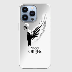 Чехол для iPhone 13 Pro с принтом Good Omens в Екатеринбурге,  |  | good | omens | sheen | tennant | азирафель | ангел | благие знамения | демон | кроули | падший | теннант | шин