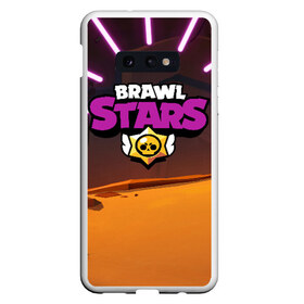 Чехол для Samsung S10E с принтом Brawl Stars в Екатеринбурге, Силикон | Область печати: задняя сторона чехла, без боковых панелей | brawl | bs | fails | leon | stars | supercell | tick | бой | босс | бравл | броубол | бс | герои | драка | звезд | осада | сейф | старс | цель