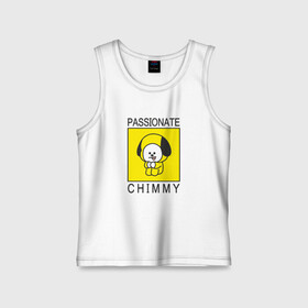 Детская майка хлопок с принтом PASSIONATE CHIMMY [BTS] в Екатеринбурге,  |  | bangtan | bighit | boy | chimmy | fake love | j hope | jimin | jin | jungkook | korea | kpop | live | luv | mic drop | rm | suga | v | with | бтс | кей | поп