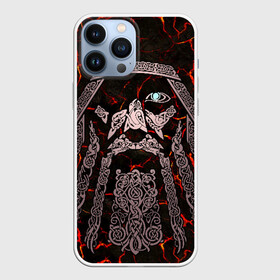 Чехол для iPhone 13 Pro Max с принтом Odinn в Екатеринбурге,  |  | good | viking | vikings | бог | викинг | викинги | кельтское | один | плетение | скандинавы | славяне | язычник
