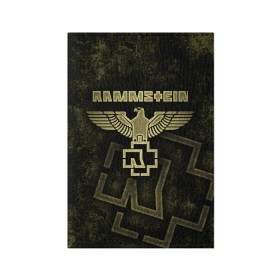 Обложка для паспорта матовая кожа с принтом Rammstein в Екатеринбурге, натуральная матовая кожа | размер 19,3 х 13,7 см; прозрачные пластиковые крепления | Тематика изображения на принте: lindemann | rammstain | rammstein | rammstein 2019 | ramstein | группы | метал | музыка | рок | тилль линдеманн