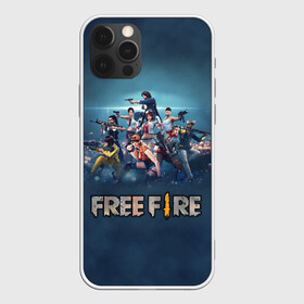 Чехол для iPhone 12 Pro с принтом Free Fire в Екатеринбурге, силикон | область печати: задняя сторона чехла, без боковых панелей | battlegrounds | fire | free | garena | гарена | фаер | фри