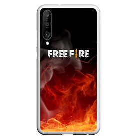 Чехол для Honor P30 с принтом GARENA FREE FIRE в Екатеринбурге, Силикон | Область печати: задняя сторона чехла, без боковых панелей | free fire | garena free fire | гарена 3 | гарена фри | гарена фри фаер | гарено. | игра garena