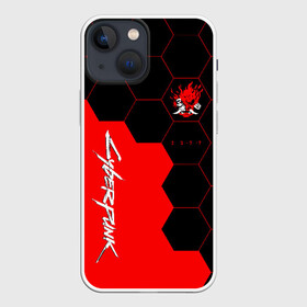 Чехол для iPhone 13 mini с принтом Cyberpunk 2077 в Екатеринбурге,  |  | 2077 | cyberpunk | game | keanu | reeves | samurai | witcher | будущее | ведьмак | ви | игра | киану | киберпанк | киборг | ривз | робот | самурай | фантастика | фэнтези