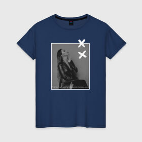Женская футболка хлопок с принтом Грустный дэнс в Екатеринбурге, 100% хлопок | прямой крой, круглый вырез горловины, длина до линии бедер, слегка спущенное плечо | 7 | astiartik | грустныйдэнс | невероятно | неделимы | подгипнозом