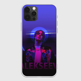 Чехол для iPhone 12 Pro Max с принтом ALEKSEEV в Екатеринбурге, Силикон |  | alekseev | алексеев | моязвезда | певец | целуй