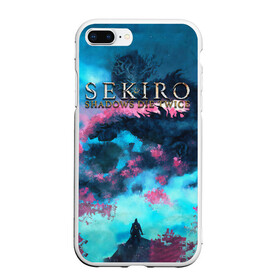 Чехол для iPhone 7Plus/8 Plus матовый с принтом Sekiro в Екатеринбурге, Силикон | Область печати: задняя сторона чехла, без боковых панелей | Тематика изображения на принте: sekiro | shadows die twice | секиро | сэкиро