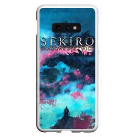 Чехол для Samsung S10E с принтом Sekiro в Екатеринбурге, Силикон | Область печати: задняя сторона чехла, без боковых панелей | sekiro | shadows die twice | секиро | сэкиро