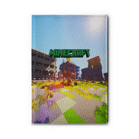 Обложка для автодокументов с принтом MINECRAFT в Екатеринбурге, натуральная кожа |  размер 19,9*13 см; внутри 4 больших “конверта” для документов и один маленький отдел — туда идеально встанут права | craft | creeper | dungeon | dungeons | earth | game | logo | mine | minecraft | mobile | online | дунгеонс | земля | зомбиы | игра | крипер | лого | майкрафт | майнкрафт | мобайл | онлайн | подземелье | подземелья