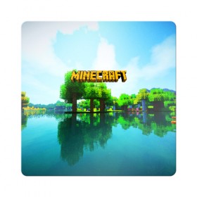 Магнит виниловый Квадрат с принтом MINECRAFT в Екатеринбурге, полимерный материал с магнитным слоем | размер 9*9 см, закругленные углы | craft | creeper | dungeon | dungeons | earth | game | logo | mine | minecraft | mobile | online | дунгеонс | земля | зомбиы | игра | крипер | лого | майкрафт | майнкрафт | мобайл | онлайн | подземелье | подземелья