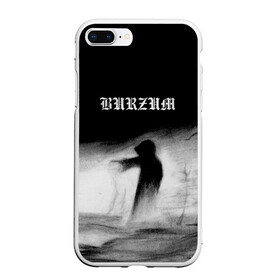 Чехол для iPhone 7Plus/8 Plus матовый с принтом Burzum в Екатеринбурге, Силикон | Область печати: задняя сторона чехла, без боковых панелей | burz | burzum | byelobog | cymophane | darkthrone | deathlike silence | mayhem | misanthropy | old funeral | блэк метал | бурзум | бурзун | варг викернес | дарк эмбиент | метал | тьма