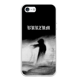 Чехол для iPhone 5/5S матовый с принтом Burzum в Екатеринбурге, Силикон | Область печати: задняя сторона чехла, без боковых панелей | burz | burzum | byelobog | cymophane | darkthrone | deathlike silence | mayhem | misanthropy | old funeral | блэк метал | бурзум | бурзун | варг викернес | дарк эмбиент | метал | тьма