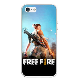 Чехол для iPhone 5/5S матовый с принтом FREE FIRE в Екатеринбурге, Силикон | Область печати: задняя сторона чехла, без боковых панелей | battle | battlegrounds | fire | free | game | games | garena | logo | mobile | royale | батлграунд | битва | гарена | гарено | игра | игры | королевская | лого | логотип | мобайл | онлайн | символ | фаер | фаир | фри