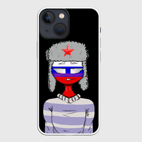 Чехол для iPhone 13 mini с принтом CountryHumans   Россия в Екатеринбурге,  |  | balls | country | countryballs | countryhumans | fandom | flag | flags | humans | russia | ussr | болз | кантри | кантриболз | кантрихуманс | россия | ссср | страна | страны | флаг | флаги | фэндом | хуманс | хьюманс