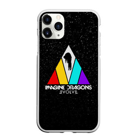 Чехол для iPhone 11 Pro Max матовый с принтом IMAGINE DRAGONS в Екатеринбурге, Силикон |  | Тематика изображения на принте: evolve | id | imagine dragons | драконы | ид