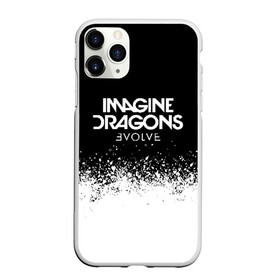 Чехол для iPhone 11 Pro Max матовый с принтом IMAGINE DRAGONS в Екатеринбурге, Силикон |  | Тематика изображения на принте: evolve | id | imagine dragons | драконы | ид