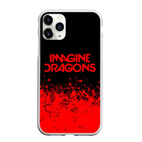 Чехол для iPhone 11 Pro Max матовый с принтом IMAGINE DRAGONS в Екатеринбурге, Силикон |  | Тематика изображения на принте: evolve | id | imagine dragons | драконы | ид