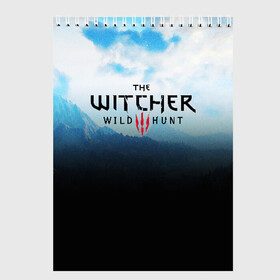 Скетчбук с принтом THE WITCHER 3WILD HUNT в Екатеринбурге, 100% бумага
 | 48 листов, плотность листов — 100 г/м2, плотность картонной обложки — 250 г/м2. Листы скреплены сверху удобной пружинной спиралью | Тематика изображения на принте: cd projekt red | ciri | game | geralt | geralt of rivia | gwynbleidd | the witcher | the witcher 3: wild hunt | ведьмак | ведьмак 3: дикая охота | геральт | геральт из ривии | цири | цирилла