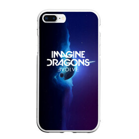 Чехол для iPhone 7Plus/8 Plus матовый с принтом IMAGINE DRAGONS в Екатеринбурге, Силикон | Область печати: задняя сторона чехла, без боковых панелей | Тематика изображения на принте: evolve | id | imagine dragons | драконы | ид