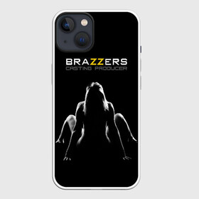 Чехол для iPhone 13 с принтом Brazzers Casting producer в Екатеринбурге,  |  | adults | body | brazzers | casting | figure | girl | inscription | logo | movies | perfect | producer | slim | studio | девушка | идеальное | кастинг | логотип | надпись | продюсер | стройная | студия | тело | фигура | фильмы | фото