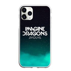 Чехол для iPhone 11 Pro Max матовый с принтом IMAGINE DRAGONS в Екатеринбурге, Силикон |  | Тематика изображения на принте: evolve | id | imagine dragons | драконы | ид