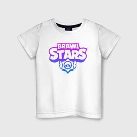 Детская футболка хлопок с принтом BRAWL STARS в Екатеринбурге, 100% хлопок | круглый вырез горловины, полуприлегающий силуэт, длина до линии бедер | android | brawl stars | colt | crow | games | leon | penny | poco. | shelly | spike | wanted | брав | бравл старс | звезды | игры | мобильные игры | старс