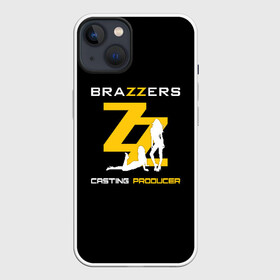 Чехол для iPhone 13 с принтом Brazzers Casting producer в Екатеринбурге,  |  | adults | brazzers | casting | girls | inscription | logo | movies | producer | silhouette | studio | девушки | кастинг | логотип | надпись | продюсер | силуэт | студия | фильмы