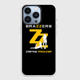 Чехол для iPhone 13 Pro с принтом Brazzers Casting producer в Екатеринбурге,  |  | Тематика изображения на принте: adults | brazzers | casting | girls | inscription | logo | movies | producer | silhouette | studio | девушки | кастинг | логотип | надпись | продюсер | силуэт | студия | фильмы