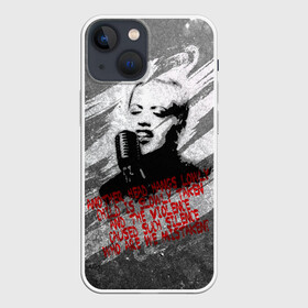 Чехол для iPhone 13 mini с принтом The Cranberries в Екатеринбурге,  |  | Тематика изображения на принте: alternative | cranbarries | cranberies | cranberis | cranberries | crenberies | crenberries | dolores oriordan | post rock | zombie | долорес ориордан | кренберис | пост рок | рок | хеви