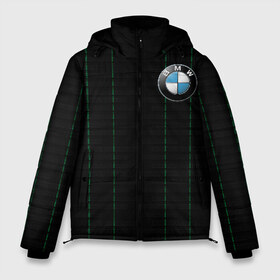 Мужская зимняя куртка 3D с принтом BMW Racing Sport в Екатеринбурге, верх — 100% полиэстер; подкладка — 100% полиэстер; утеплитель — 100% полиэстер | длина ниже бедра, свободный силуэт Оверсайз. Есть воротник-стойка, отстегивающийся капюшон и ветрозащитная планка. 

Боковые карманы с листочкой на кнопках и внутренний карман на молнии. | auto | bmw | need for speed | race | racing | sport | street racing | авто | автомобиль | бмв | гонка | жажда скорости | протектор | резина | скорость | спорт | стиль | стритрейсинг | шины
