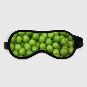 Маска для сна 3D с принтом Зелёные яблоки в Екатеринбурге, внешний слой — 100% полиэфир, внутренний слой — 100% хлопок, между ними — поролон |  | fruits | green | green apples | many apples | зелёные яблоки | зелёный | много яблок. | фрукты