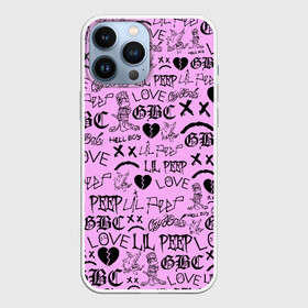 Чехол для iPhone 13 Pro Max с принтом LIL PEEP LOGOBOMBING в Екатеринбурге,  |  | awful things | hell boy | lil peep | lil prince | клауд | клауд рэп | лил пип | пееп. | пост эмо | реп | репер | рэп | рэпер | трэп | хип хоп | эмо трэп