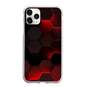 Чехол для iPhone 11 Pro Max матовый с принтом 3D плиты в Екатеринбурге, Силикон |  | 3d | 3д | абстракция | квадраты | неон | плитки | плиты | свет | свечение | текстура