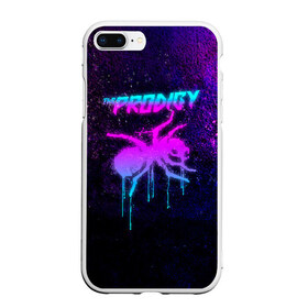 Чехол для iPhone 7Plus/8 Plus матовый с принтом The Prodigy в Екатеринбурге, Силикон | Область печати: задняя сторона чехла, без боковых панелей | big bit | breakbit | breakdance | club | electric punk | flint | kate | kate flint | liam | maxim | maxim reality | neon | prodigy | punk | synth | techno | techno punk | бигбит | неон | продиджи