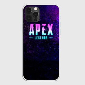 Чехол для iPhone 12 Pro с принтом Apex Legends. Neon logo в Екатеринбурге, силикон | область печати: задняя сторона чехла, без боковых панелей | Тематика изображения на принте: apex | apex legends | bangalor | bloodhound | caustic | crypto | gibraltar | legends | lifeline | logo | mirage | neon | pathfinder | titanfall | watson | wraith | апекс | неон