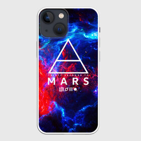 Чехол для iPhone 13 mini с принтом 30 SECONDS TO MARS в Екатеринбурге,  |  | 30 seconds to mars | 30 секунд до марса | джаред лето