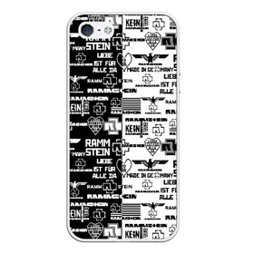 Чехол для iPhone 5/5S матовый с принтом RAMMSTEIN в Екатеринбурге, Силикон | Область печати: задняя сторона чехла, без боковых панелей | metallica | rammstein | rock | металл | музыка | раммштайн | рок