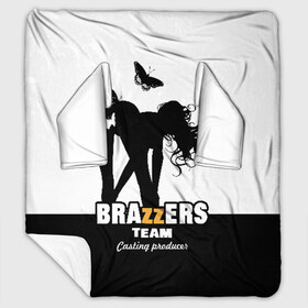 Плед с рукавами с принтом Brazzers team Casting-producer в Екатеринбурге, 100% полиэстер | Закругленные углы, все края обработаны. Ткань не мнется и не растягивается. Размер 170*145 | adults | brazzers | butterflies | casting | girl | inscription | logo | movies | producer | silhouette | studio | team | бабочки | братья | девушка | кастинг | логотип | надпись | продюсер | силуэт | студия | фильмы