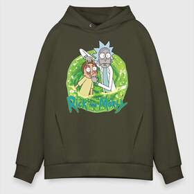 Мужское худи Oversize хлопок с принтом Rick Sanchez and Morty Smith в Екатеринбурге, френч-терри — 70% хлопок, 30% полиэстер. Мягкий теплый начес внутри —100% хлопок | боковые карманы, эластичные манжеты и нижняя кромка, капюшон на магнитной кнопке | Тематика изображения на принте: c 137 | morty | morty smith | portal | rick | rick and morty | rick sanchez | sanchez | smith | морти | морти смит | портал | рик | рик и морти | рик санчез | санчез | смит