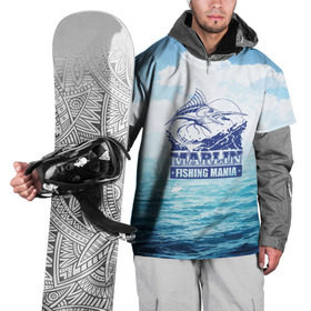 Накидка на куртку 3D с принтом Marlin в Екатеринбурге, 100% полиэстер |  | fin | fishing | fishing line | hook | marlin | ocean | spinner | water | блесна | крючок | леска | марлин | океан | плавник | рыбалка