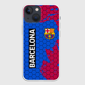 Чехол для iPhone 13 mini с принтом BARCELONA в Екатеринбурге,  |  | barca | barsa | barselona | fc barcelona | leo messi | neimar | neymar | барселона | лионель месси | неймар | нэмар | футбол.