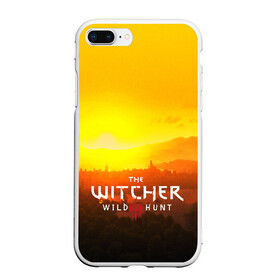 Чехол для iPhone 7Plus/8 Plus матовый с принтом THE WITCHER 3WILD HUNT в Екатеринбурге, Силикон | Область печати: задняя сторона чехла, без боковых панелей | Тематика изображения на принте: cd projekt red | ciri | game | geralt | geralt of rivia | gwynbleidd | the witcher | the witcher 3: wild hunt | ведьмак | ведьмак 3: дикая охота | геральт | геральт из ривии | цири | цирилла